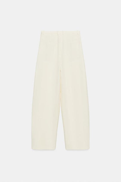 Pantalon à volume et pinces