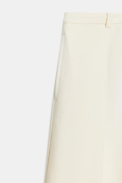 Pantalon à volume et pinces
