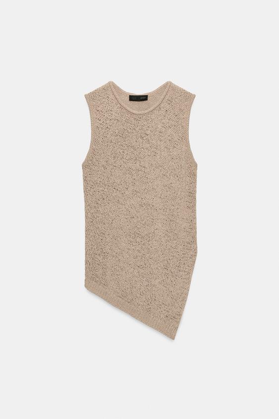 Top asymétrique en maille