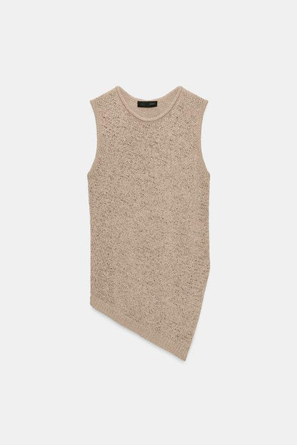 Top asymétrique en maille
