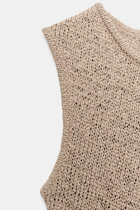 Top asymétrique en maille