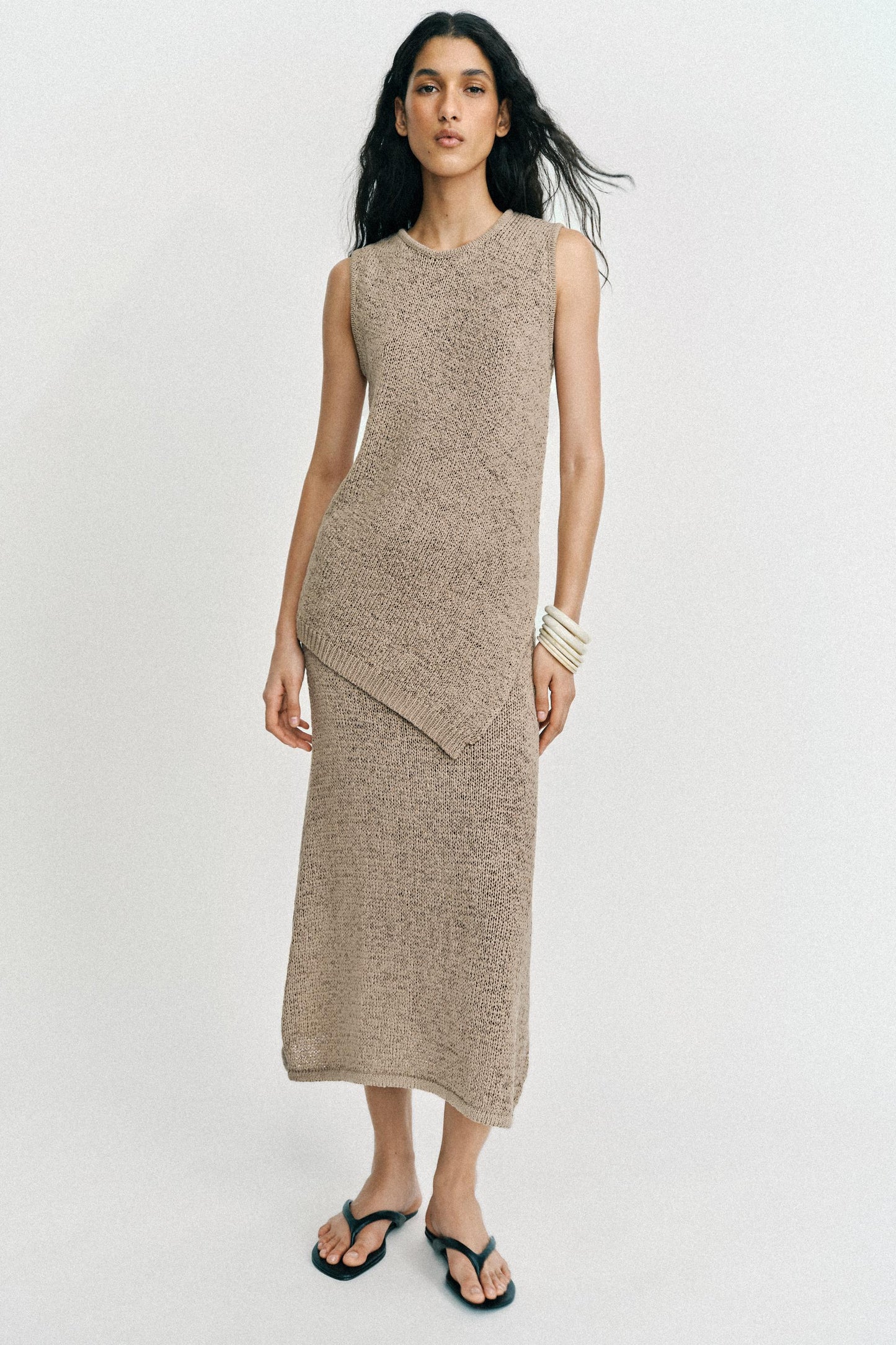 Top asymétrique en maille