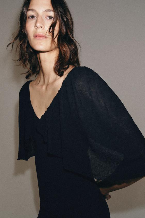 Robe longue en maille