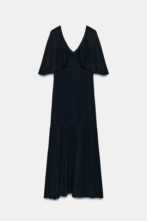Robe longue en maille