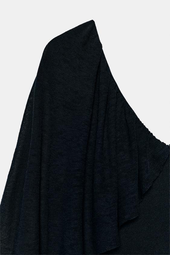 Robe longue en maille