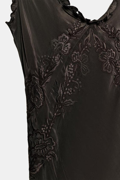 Robe longue brodée ZW Collection