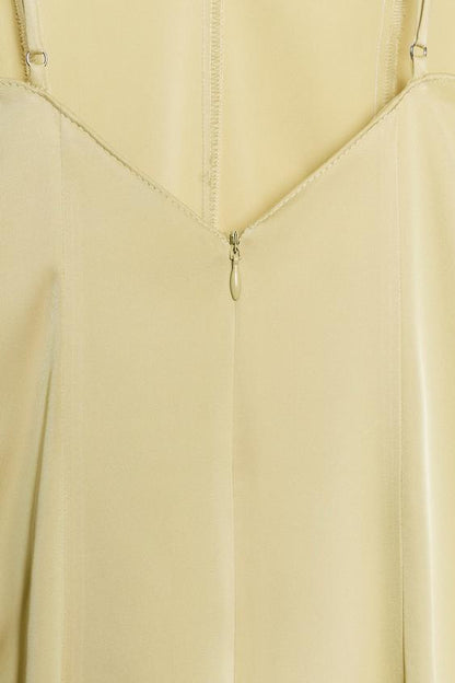Robe nuisette contrastée