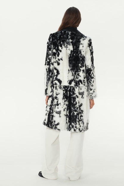 Manteau imprimé animalier The Item Zara Woman