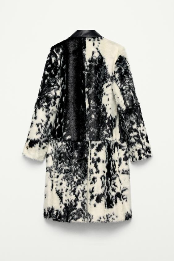 Manteau imprimé animalier The Item Zara Woman