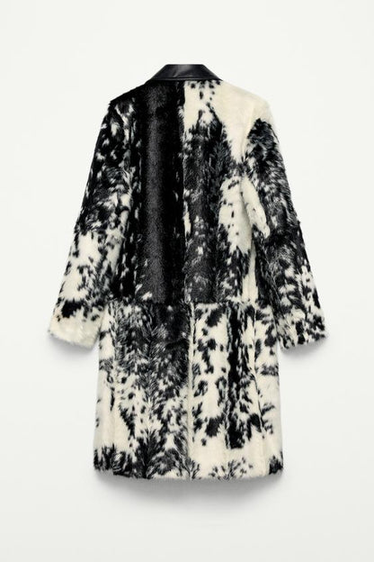 Manteau imprimé animalier The Item Zara Woman