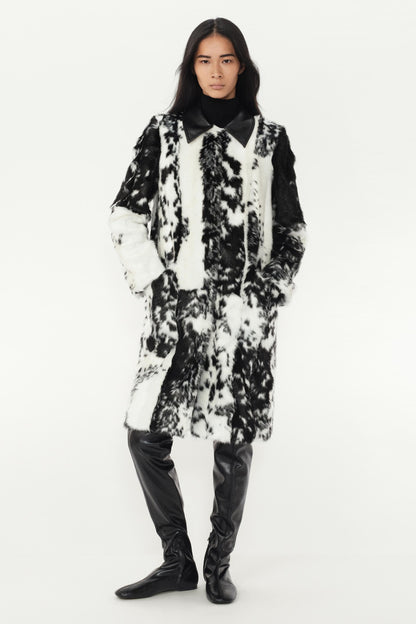 Manteau imprimé animalier The Item Zara Woman