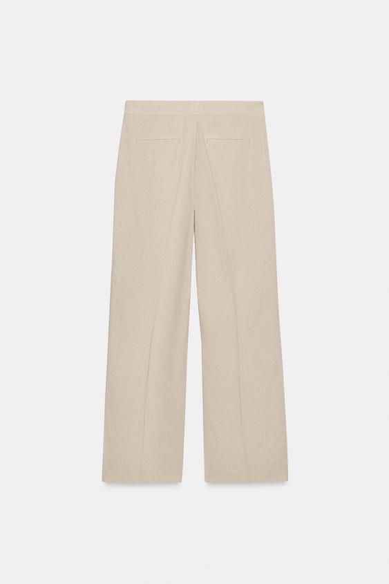 Pantalon safari en lin