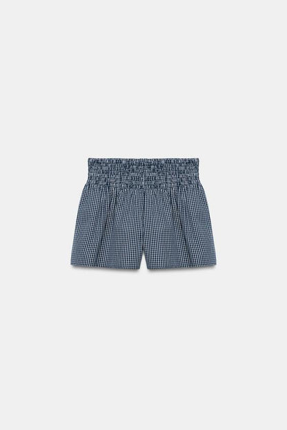 Short à carreaux vichy