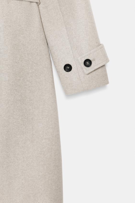 Manteau doux à capuche