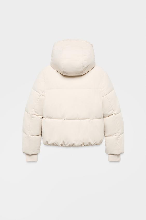 Anorak à capuche sherpa déperlant coupe-vent