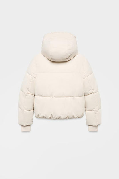 Anorak à capuche sherpa déperlant coupe-vent