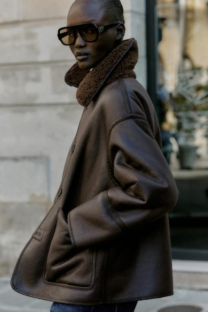Veste double-face réversible