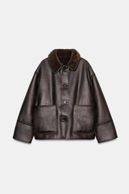 Veste double-face réversible
