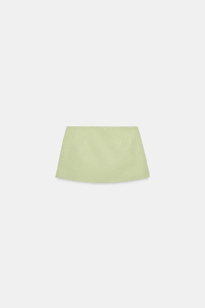 Jupe-culotte à lien noué