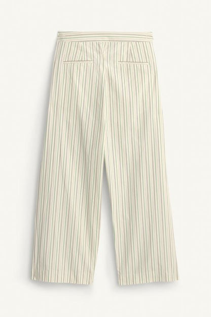 Pantalon style pyjama à rayures Édition limitée