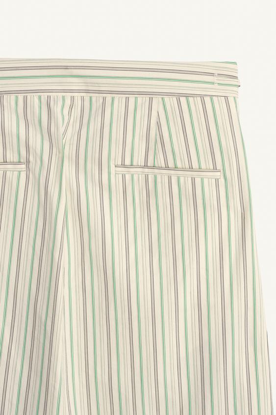 Pantalon style pyjama à rayures Édition limitée