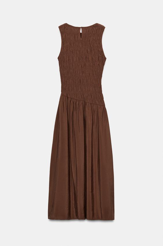 Robe midi à volume