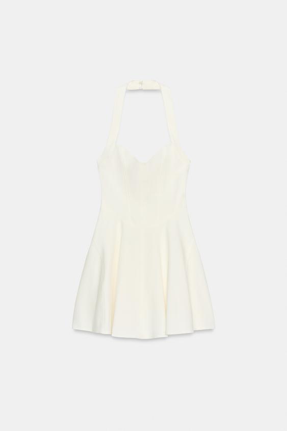 Robe dos-nu évasée