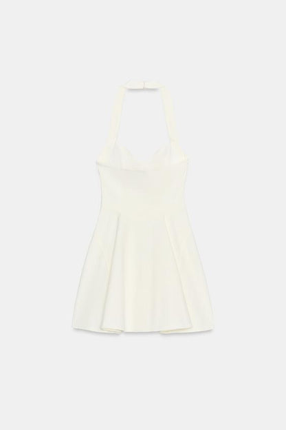 Robe dos-nu évasée