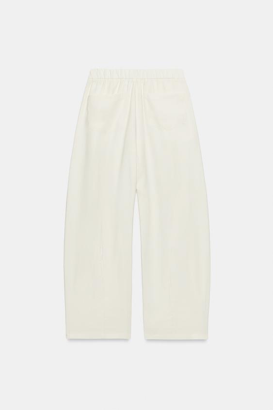 Pantalon fluide à plis
