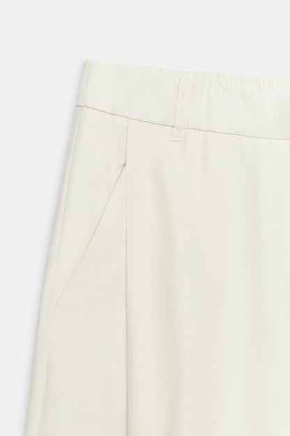 Pantalon fluide à plis