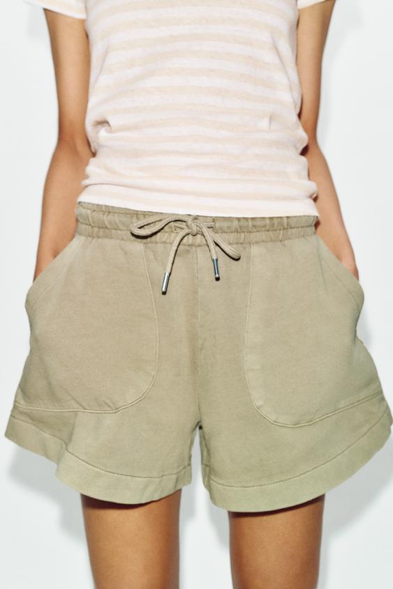 Short effet délavé