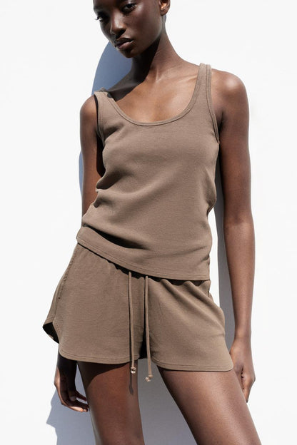Short effet délavé
