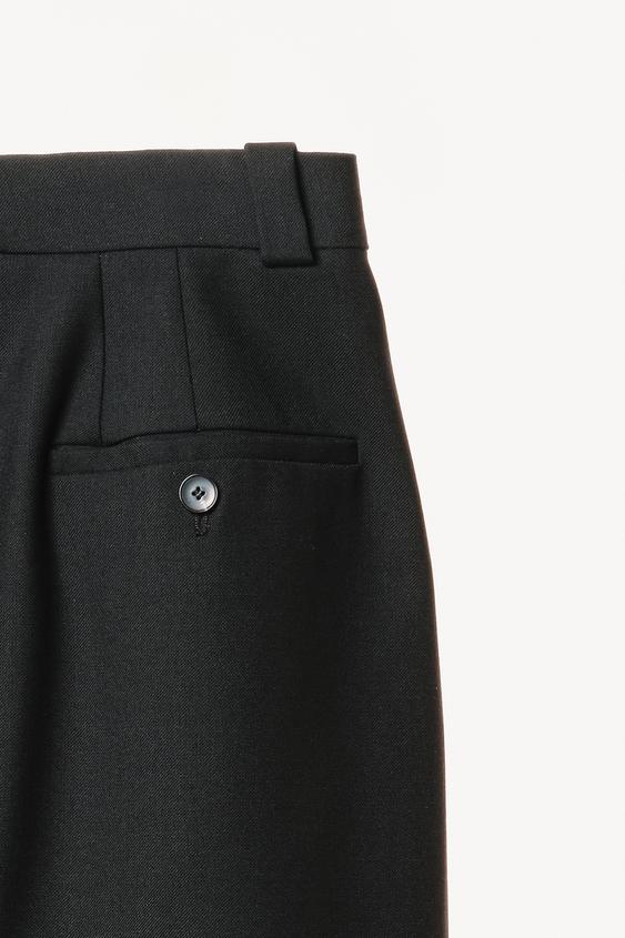 Jupe midi crayon en laine Willy Chavarria x Zara