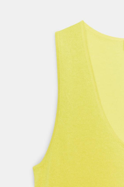 Top en maille fine