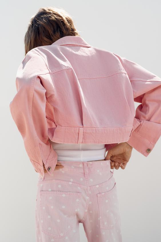 Blouson en denim à poches