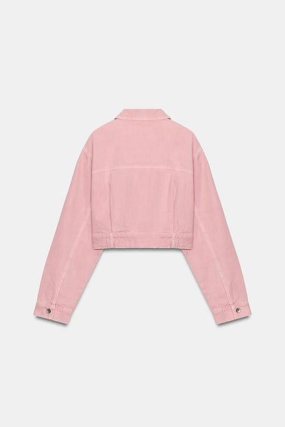 Blouson en denim à poches
