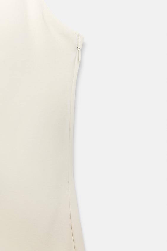 Robe contrastée dos-nu