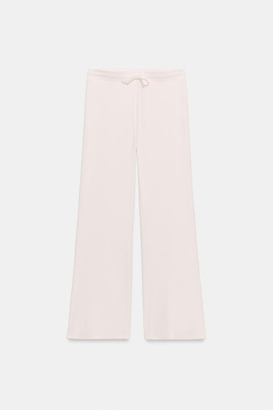 Pantalon droit côtelé