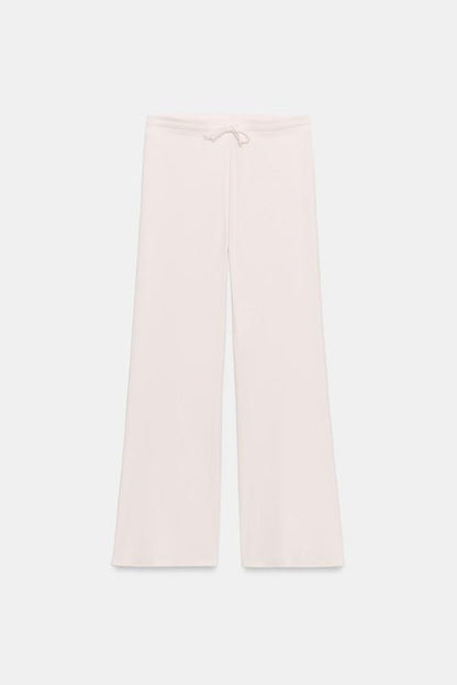 Pantalon droit côtelé
