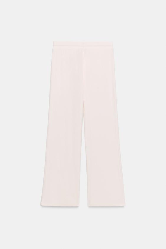 Pantalon droit côtelé