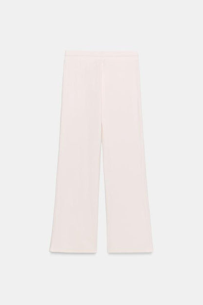 Pantalon droit côtelé