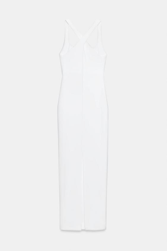 Robe longue en mélange de polyamide