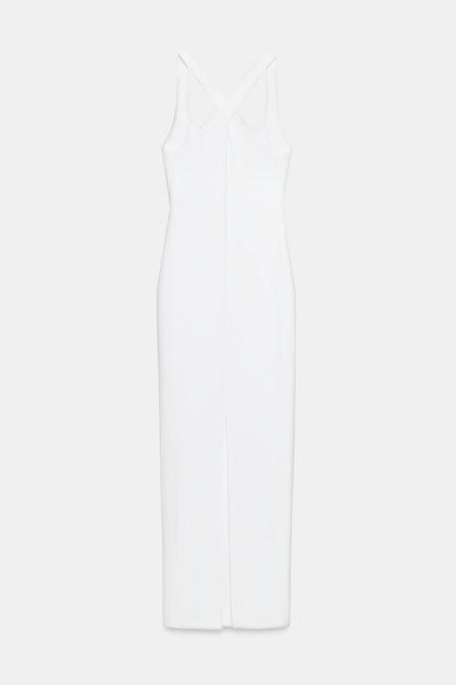 Robe longue en mélange de polyamide