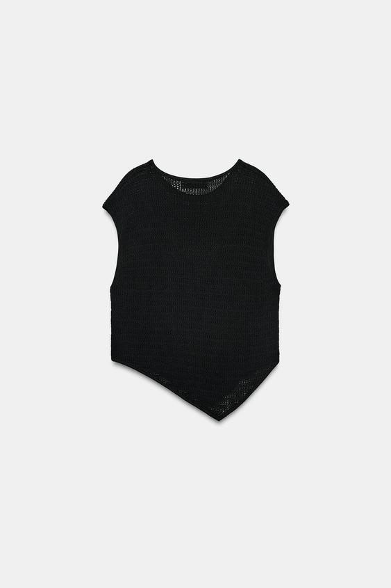 Top asymétrique en maille