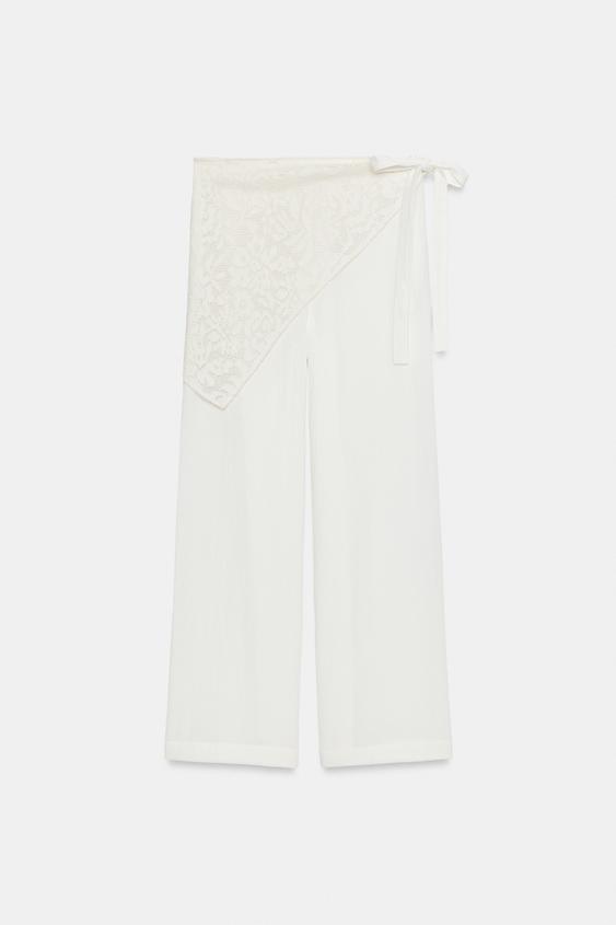 Pantalon paréo droit
