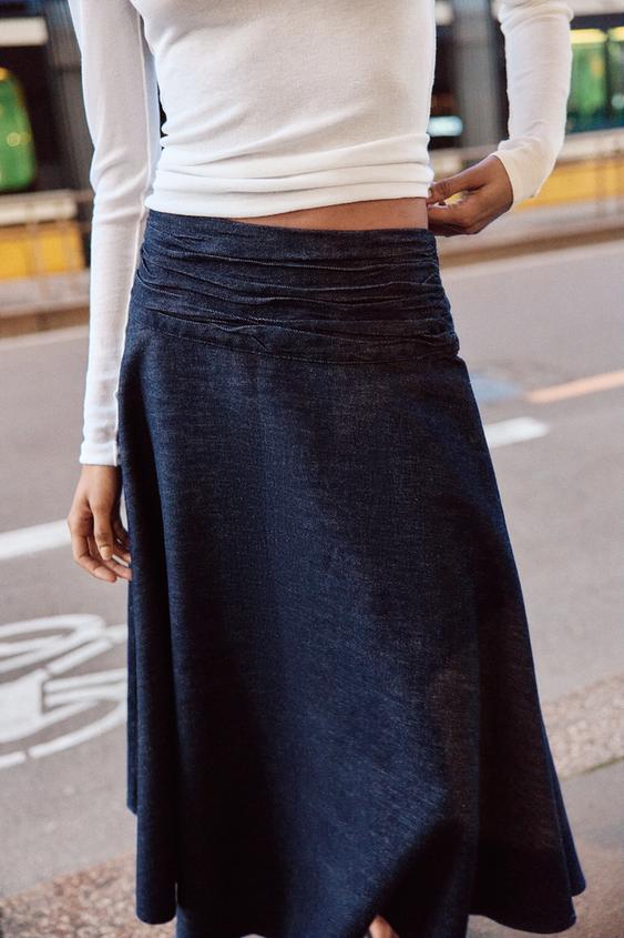 Jupe Z1975 midi asymétrique