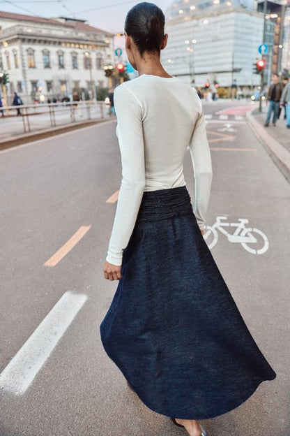 Jupe Z1975 midi asymétrique