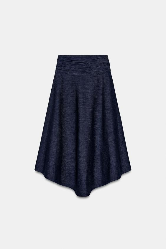 Jupe Z1975 midi asymétrique