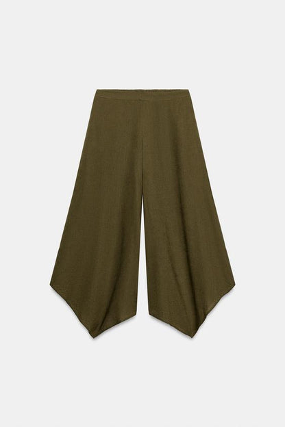Pantalon-culotte asymétrique