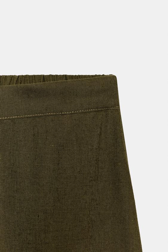 Pantalon-culotte asymétrique